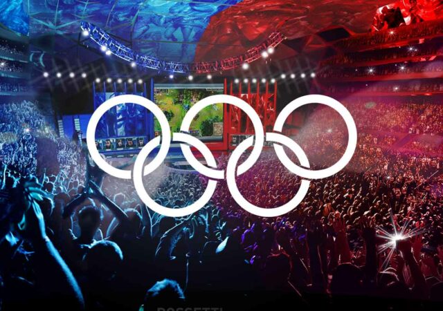 Olympic virtual series logo