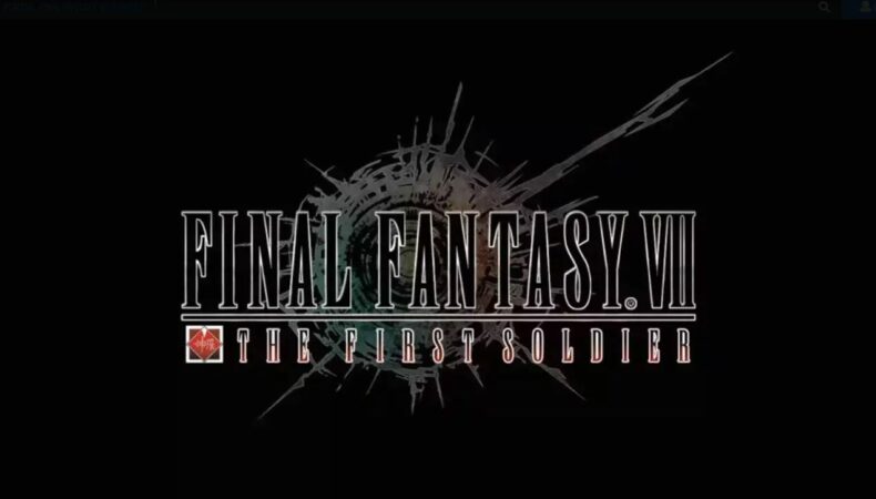 Final Fantasy 7 The First Soldier Logo