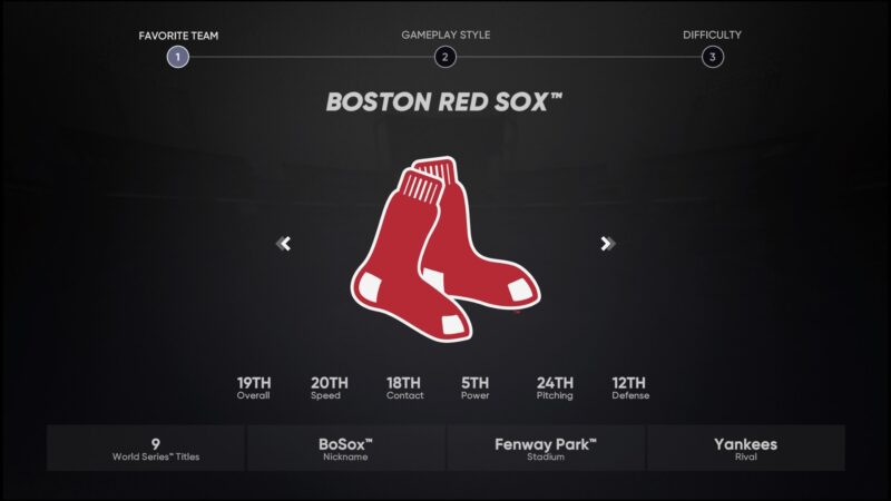 MLB The Show 21 Red sox