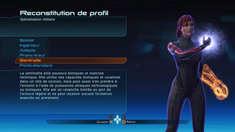Mass Effect Legendary Edition Profil