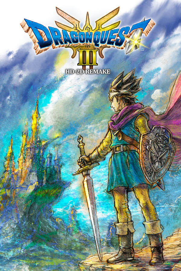 Jaquette du jeu Dragon Quest III HD-2D Remake