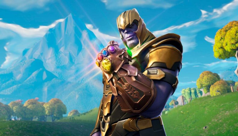 Fortnite - Thanos revient avec une coupe à son effigie