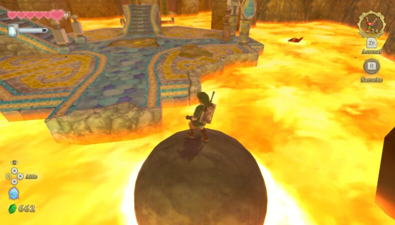 The Legend of Zelda: Skyward Sword HD donjon