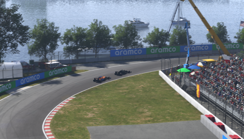 F1 2021 ralenti course