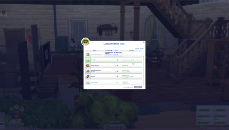 Les Sims 4 Vie à la campagne confitures