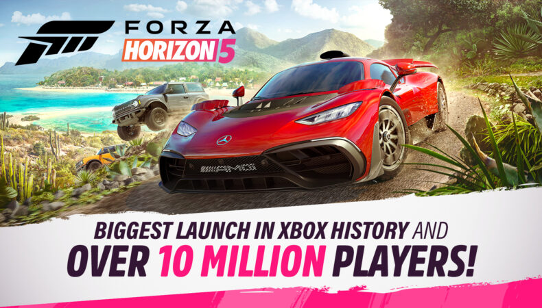 Forza Horizon 5 record 10 millions joueurs