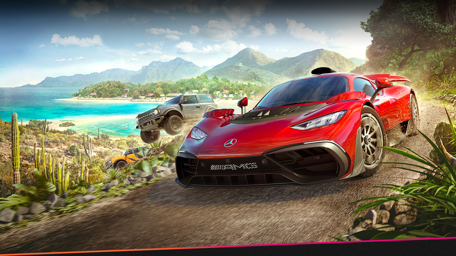 Forza Horizon 5 - Le jeu de voiture part avec une longueur d