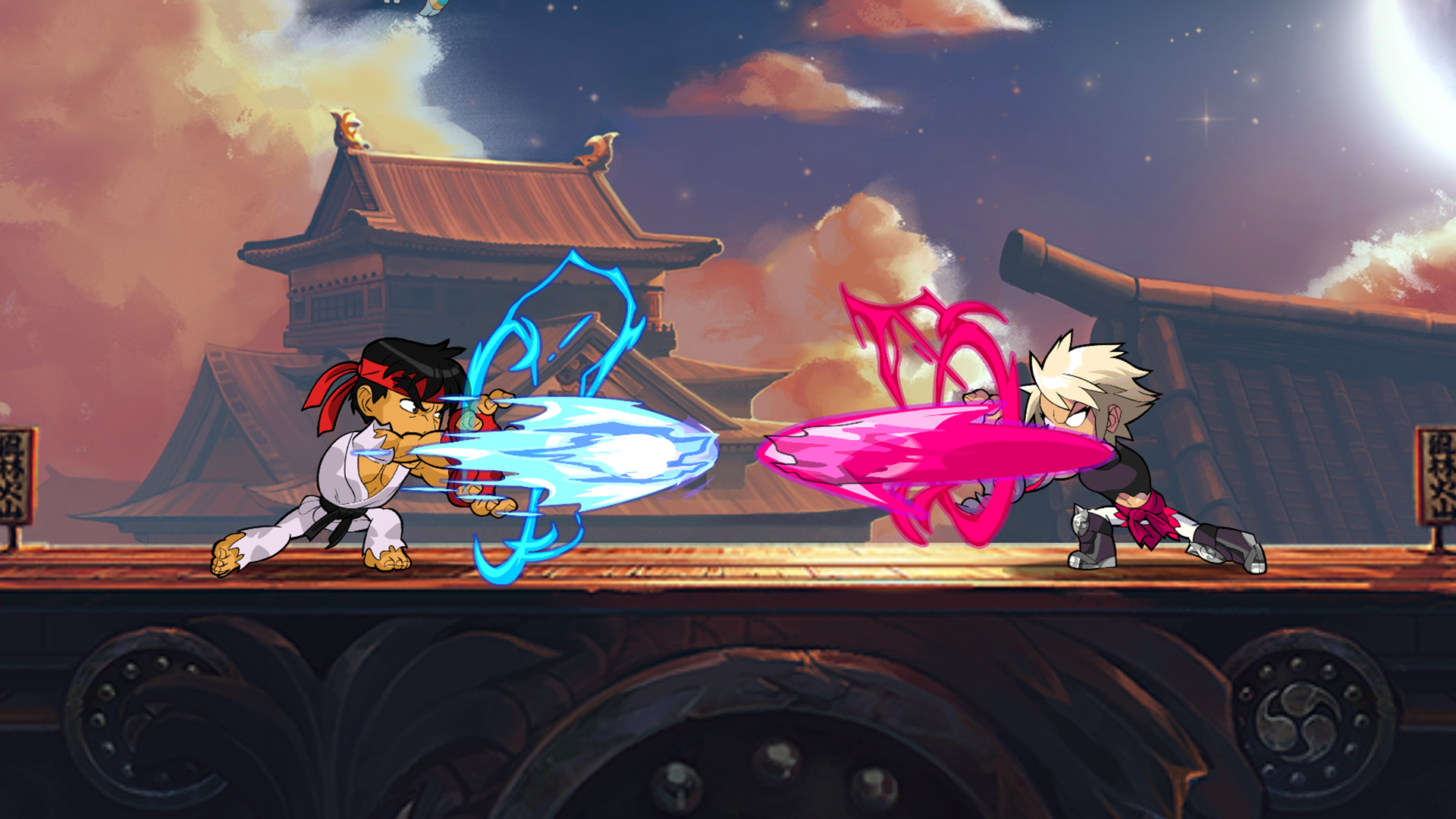 Brawlhalla reçoit Ryu et Chun-Li, et adopte le style Street Fighter