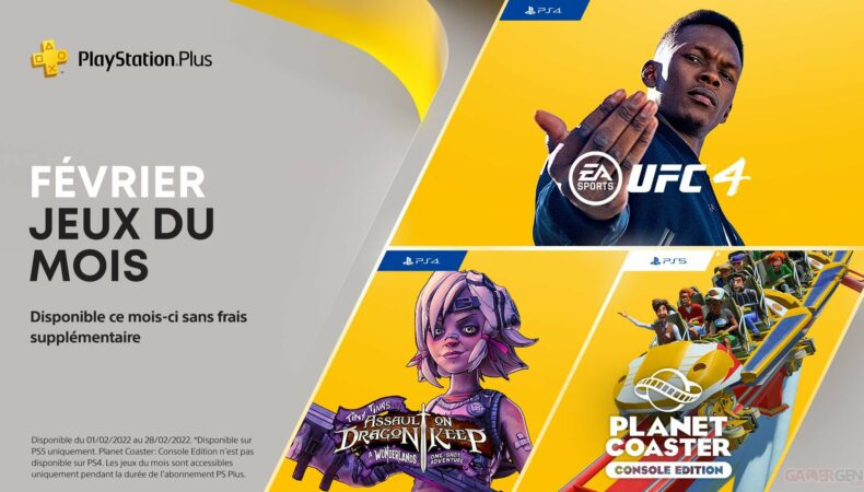 PlayStation Plus Février 2022