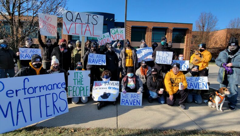 Les testeurs QA de Raven, en grève, ont créé une union syndicale