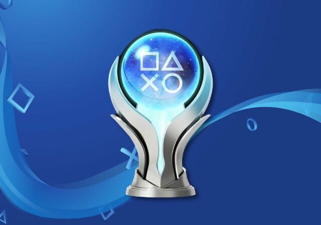 Trophées platine PlayStation