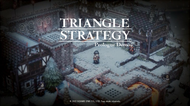 Triangle Strategy Menu