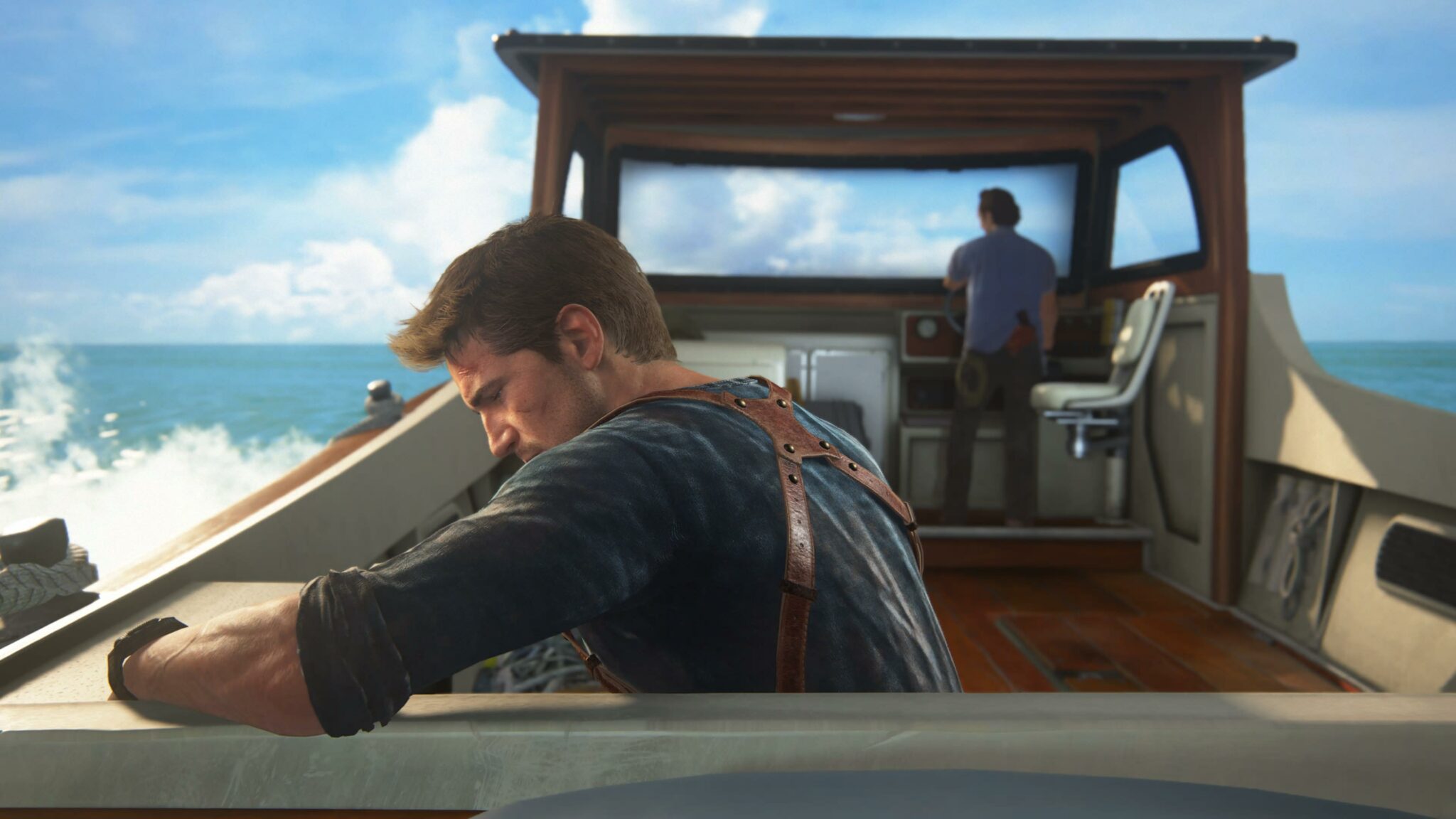 Механик 007. Лодка Uncharted 4. Анчартед в море.