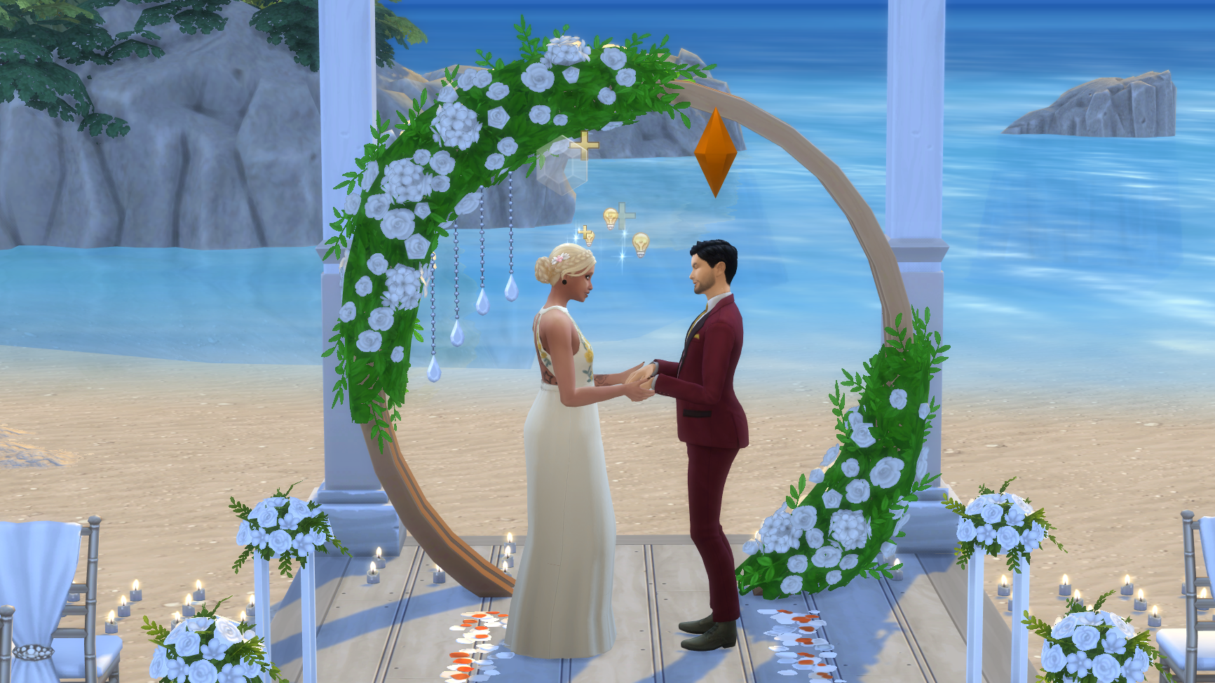 Découverte du pack mariage Les Sims 4