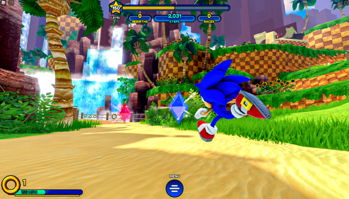 Sonic Speed Simulator, le jeu de course dans Roblox