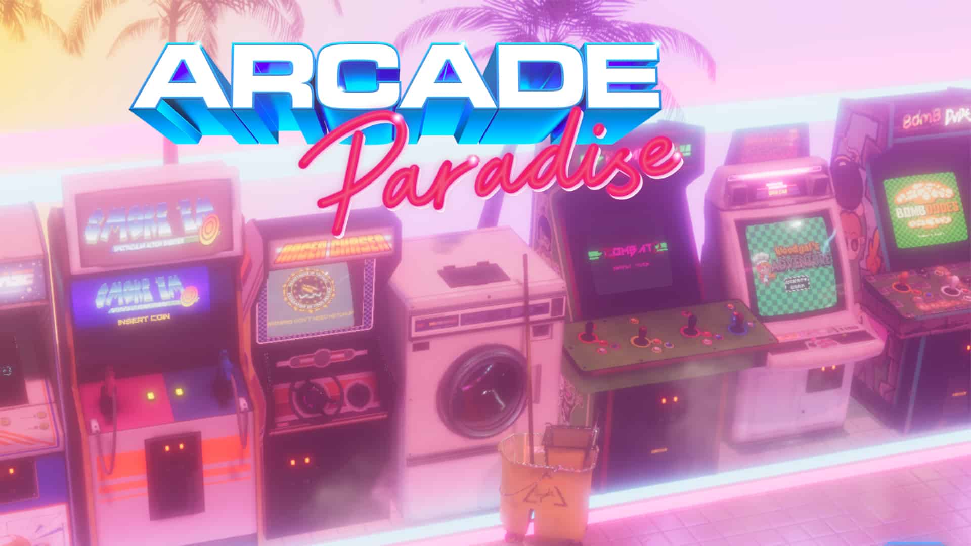Arcade Paradise ecran titre