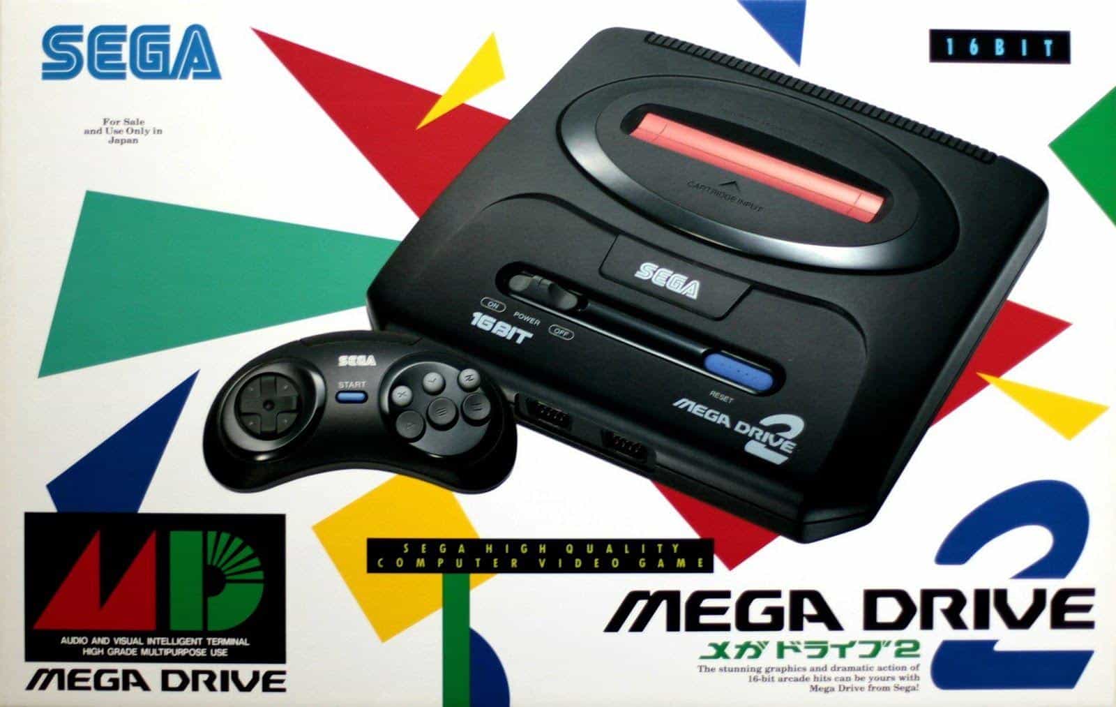 Boite Mega Drive 2