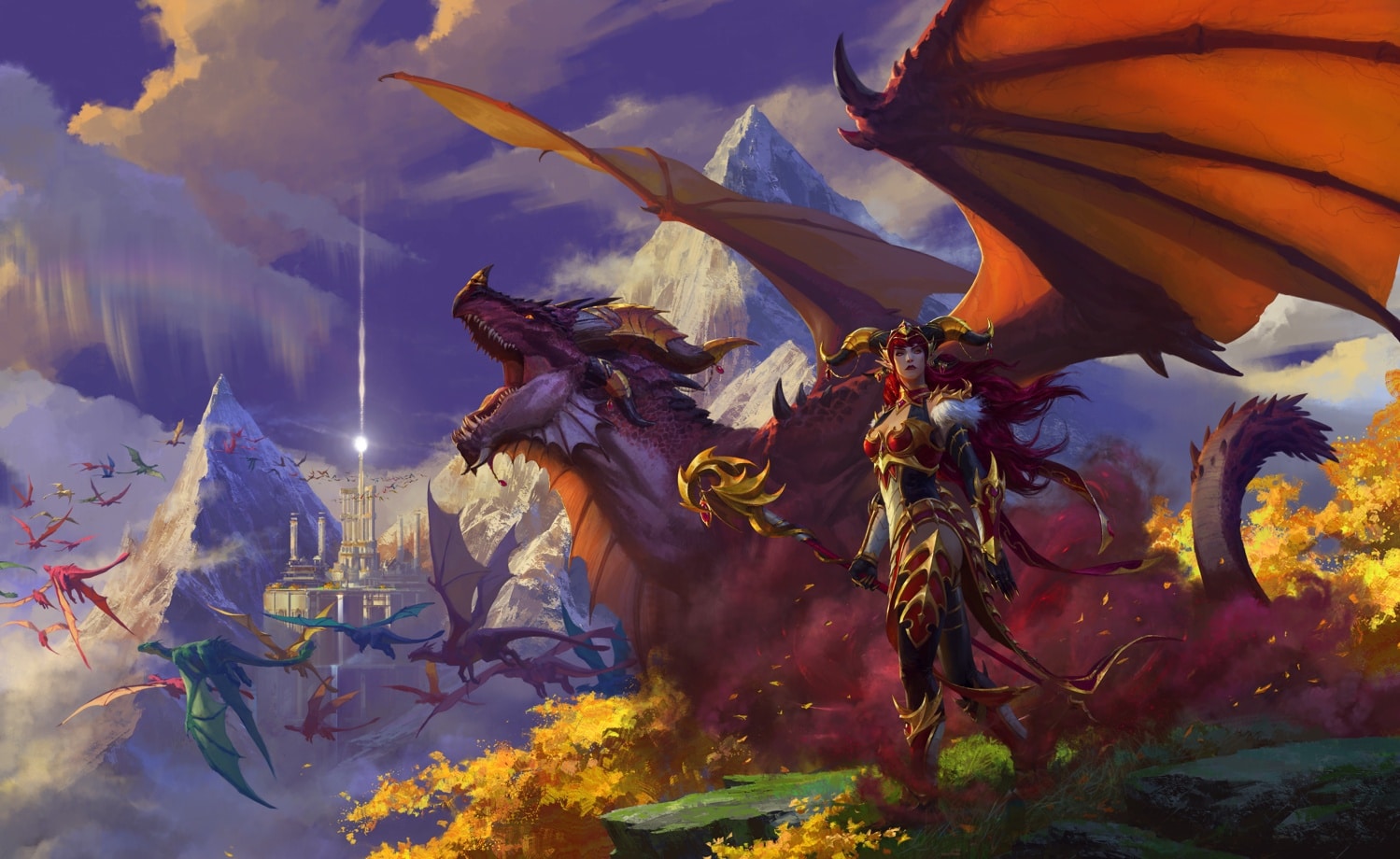 World of Warcraft Dragonflight Blizzard offre monture