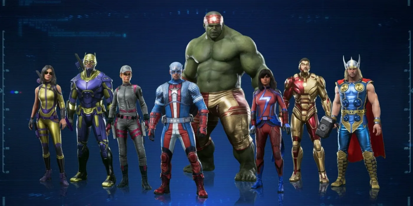 Marvel’s avengers skins