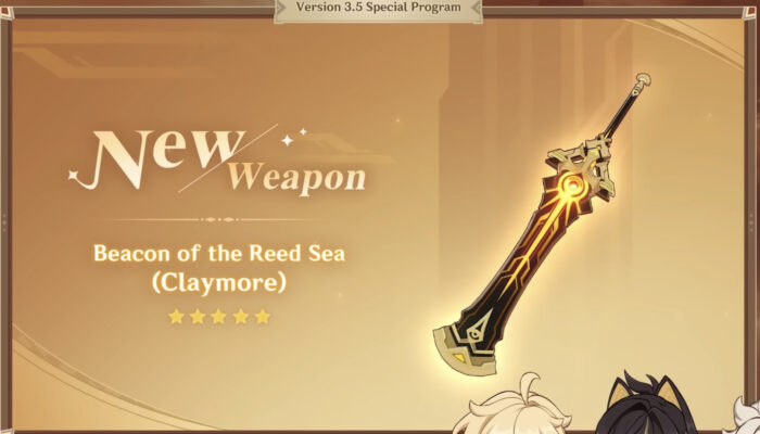 épée à deux mains signature de Dehya version 3.5