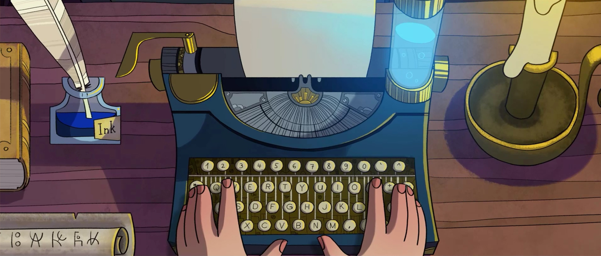 Touch Type Tale machine à écrire
