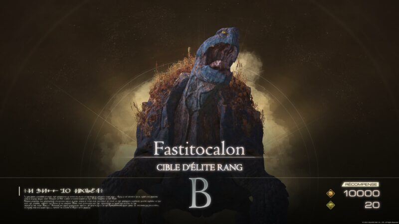 Fastitocalon 2 - Cible d'élite