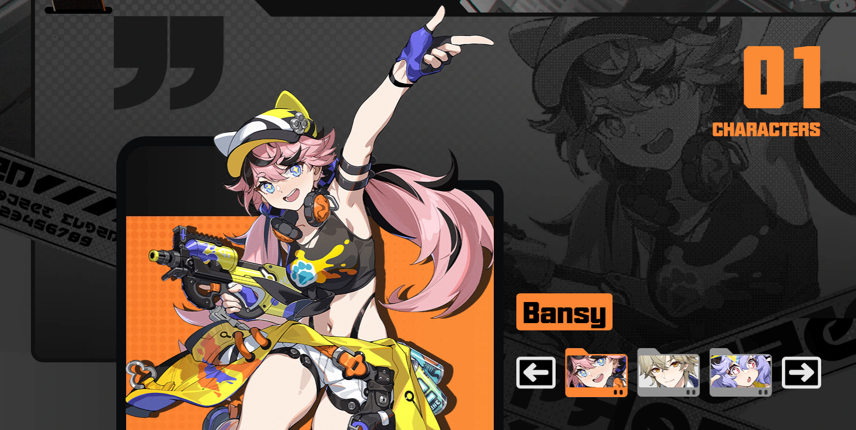 Procect Mugen Personnage Bansy