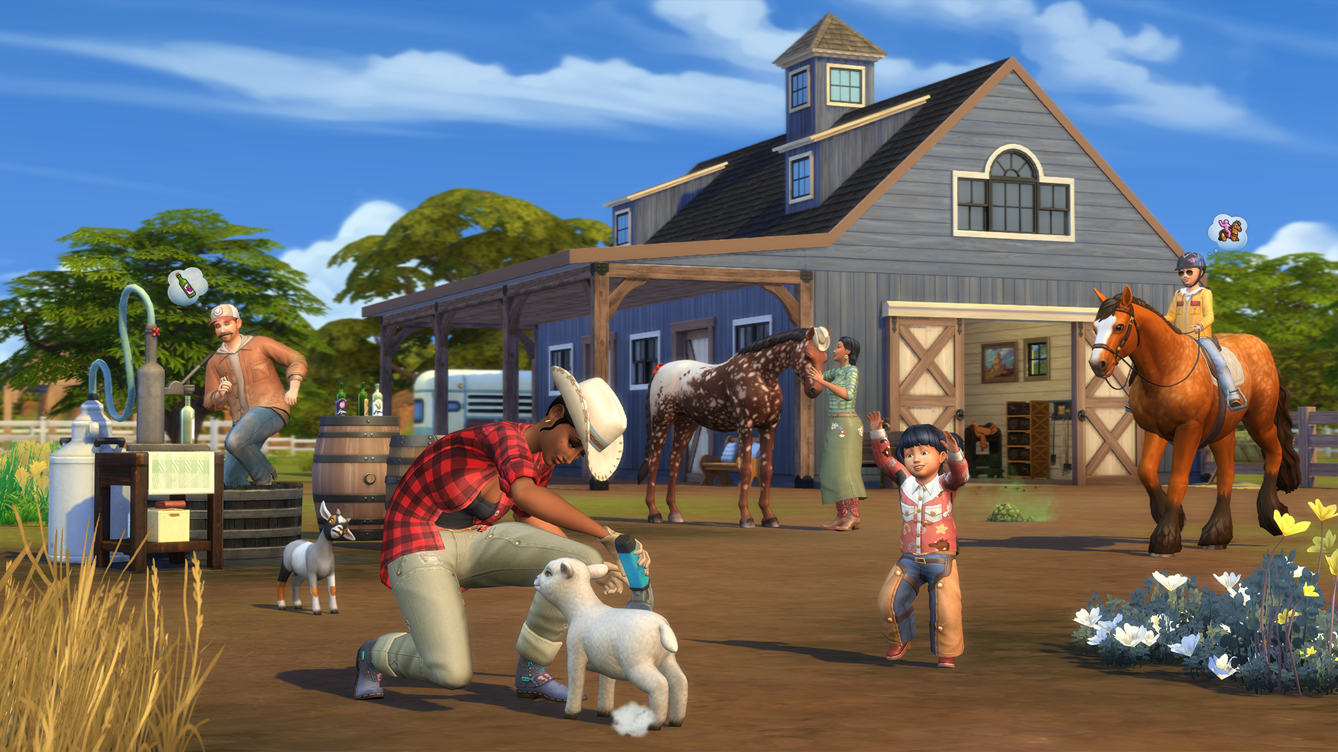 Les Sims 4 - Pack Vie au Ranch