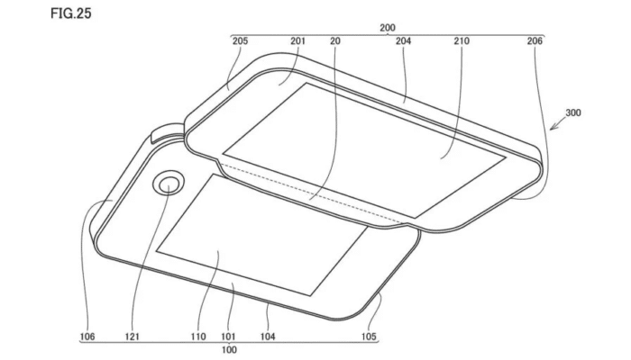 Nintendo - Un brevet pour une console à deux écrans détachables