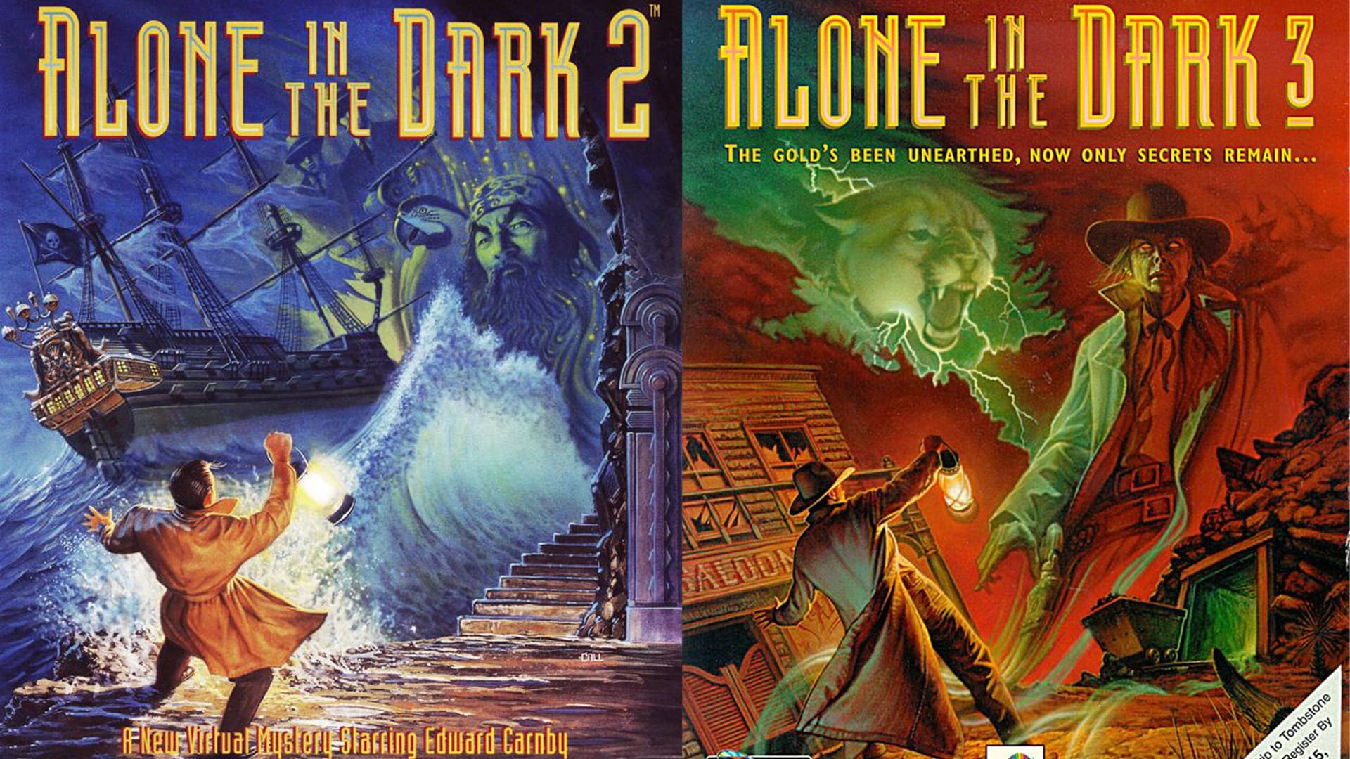 Alone in the Dark 2 et 3 cover