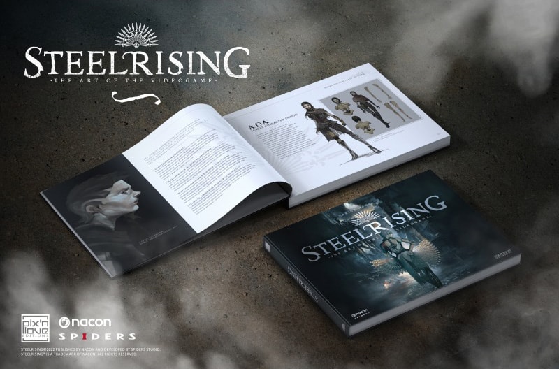 Steelrising beaux livres jeux video