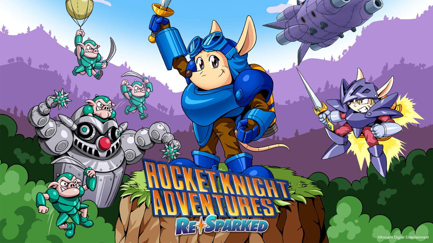 Konami Rocket Knight Adventures