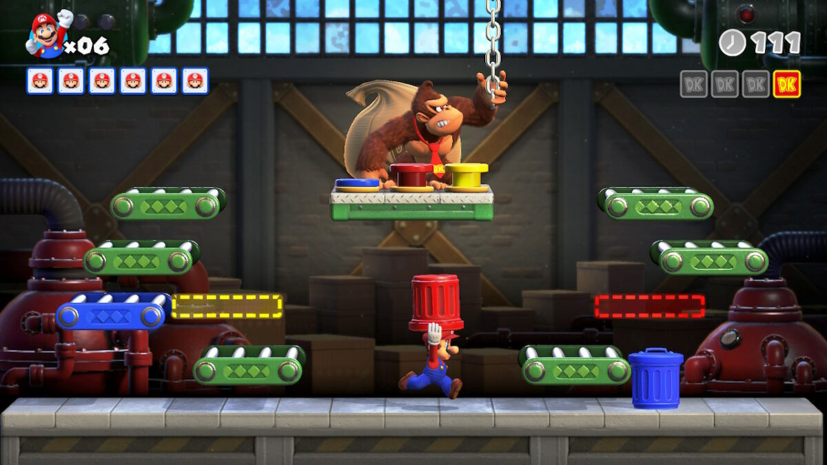 Mario VS. Donkey Kong combat de boss