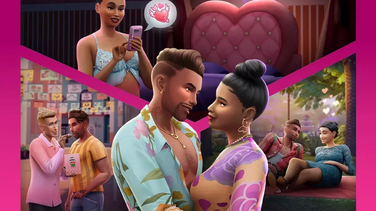Annonce de l'extension Les Sims 4 : Amour Fou