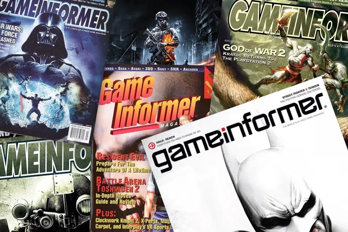 Magazines en vrac de Game Informer.