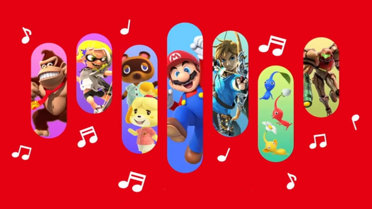 Annonce de l'application Nintendo Music