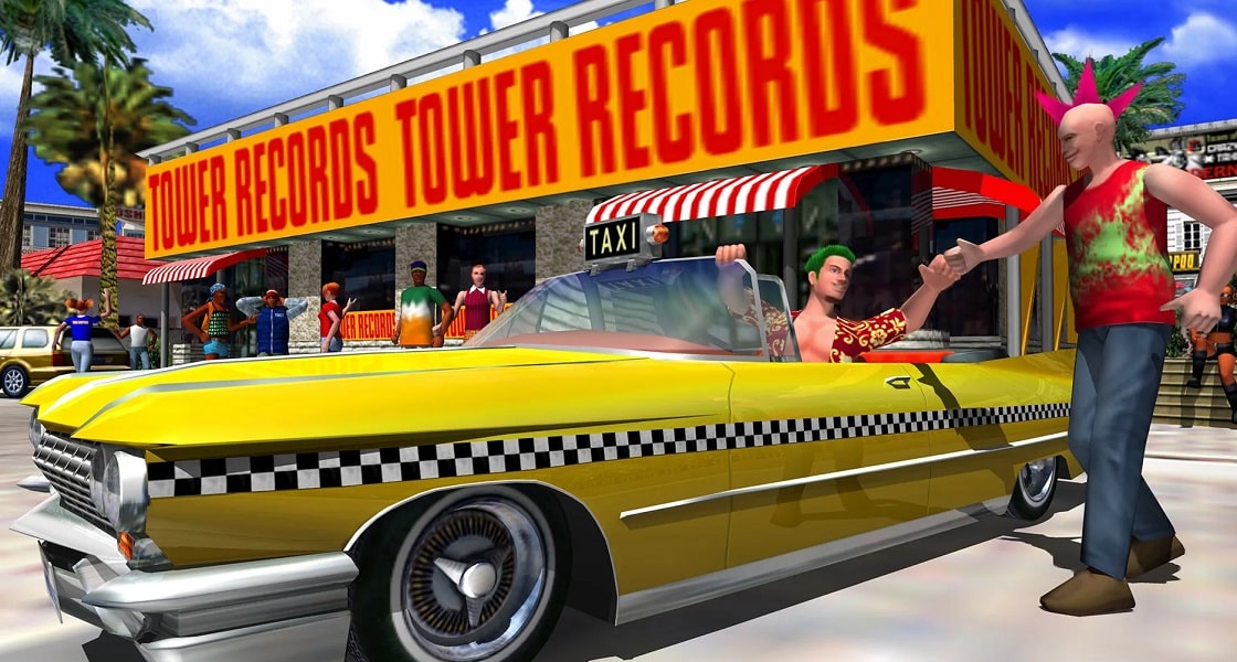 SEGA Crazy Taxi -Classique du jeu vidéo