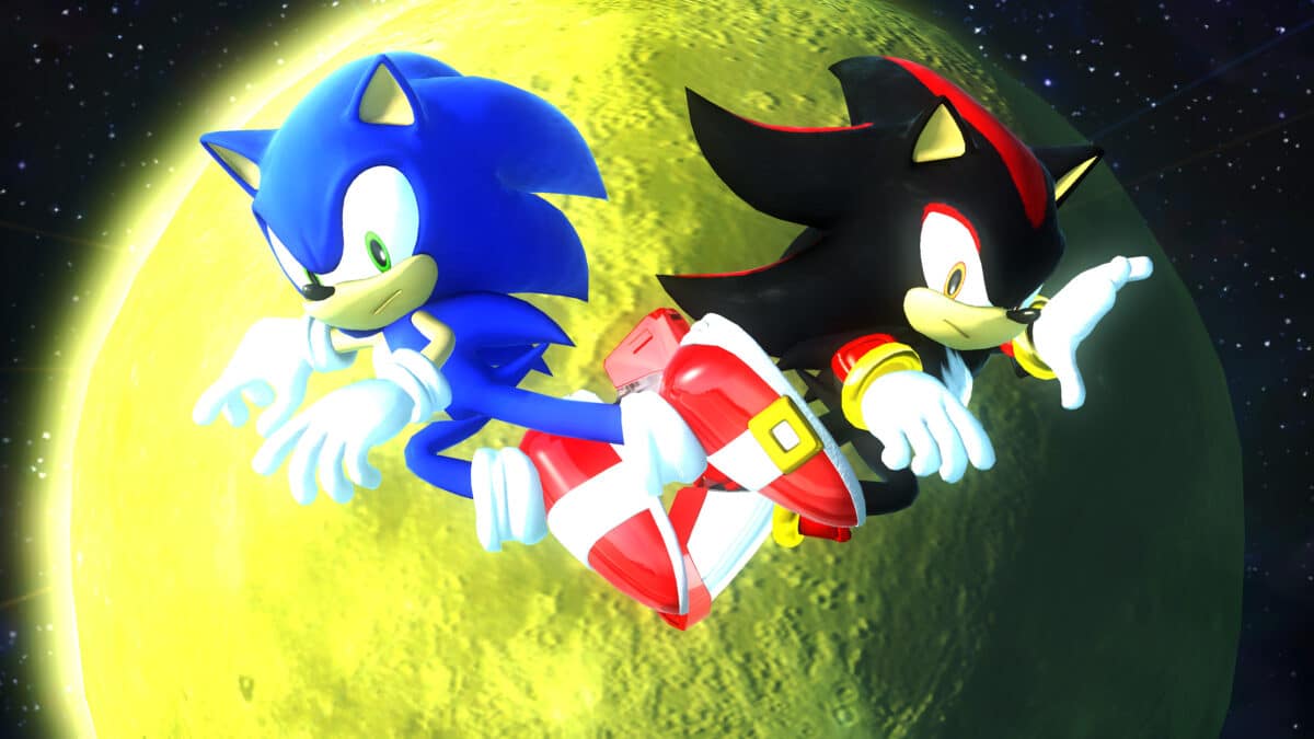 Sonic et Shadow s'affrontent à la pleine lune