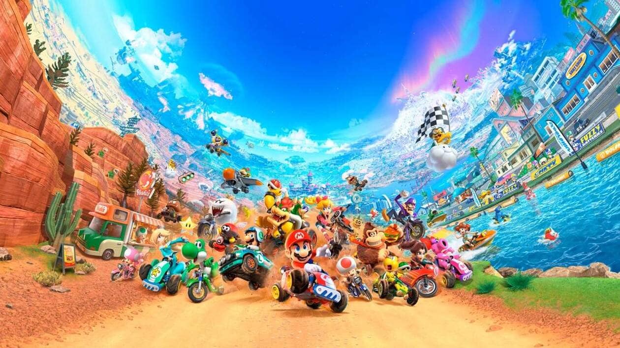 Mario Kart World - l'un des jeux du line up de lancement de la Nintendo Switch 2