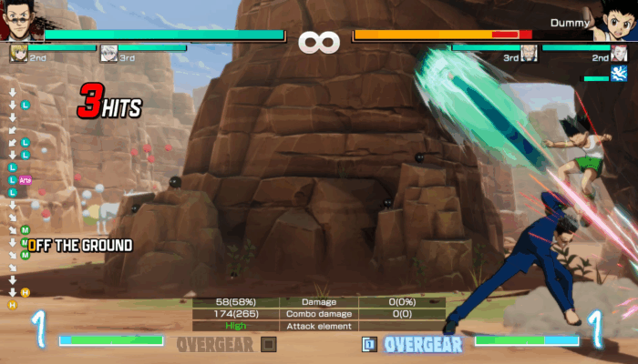 HunterxHunter NenxImpact Training