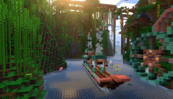 Minecraft - La mise à jour graphique Vibrant Visuals arrive enfin !