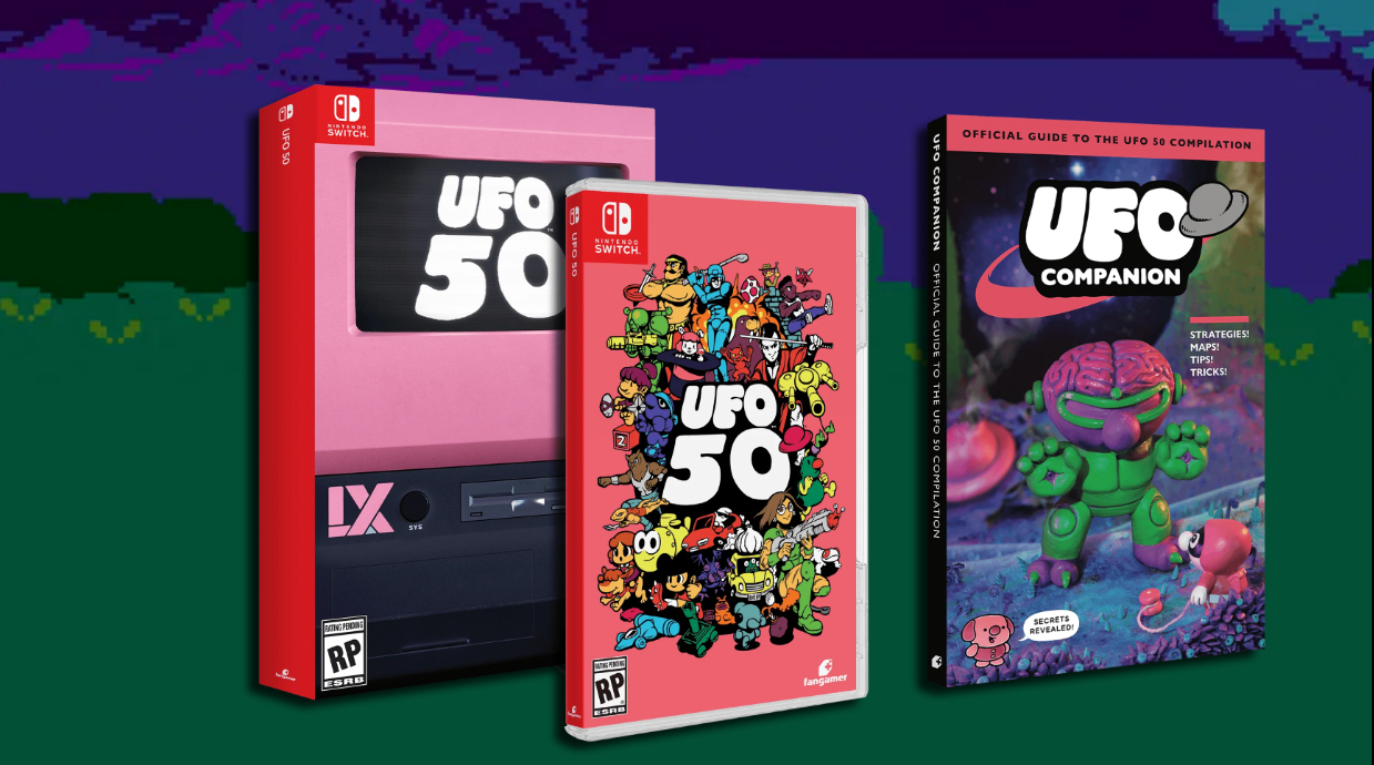 Sortie UFO 50 Switch collector Guide
