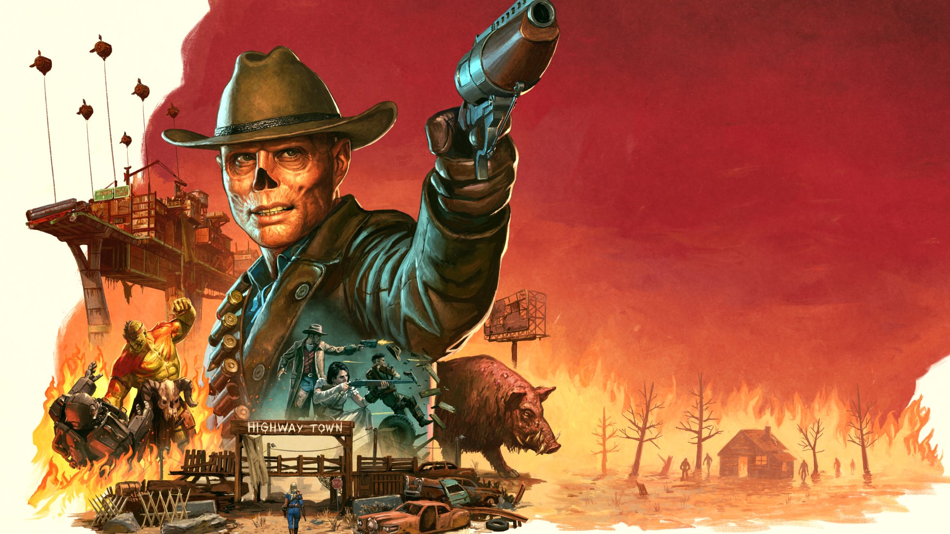 Walton Goggins La Goule Fallout 76