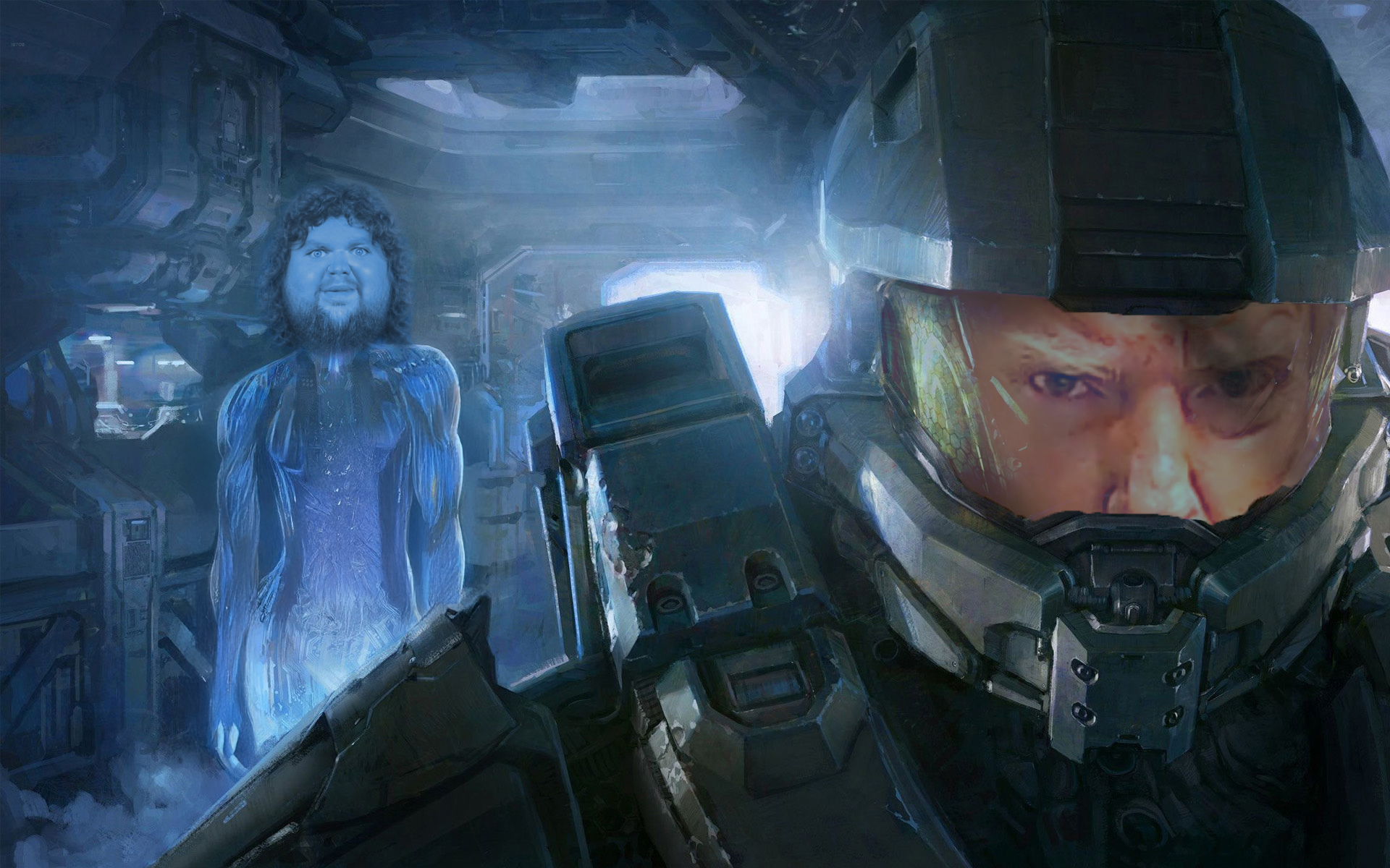 Donald Trump en Masterchief, le gouvernement américain récupère tout ce qu'il peut