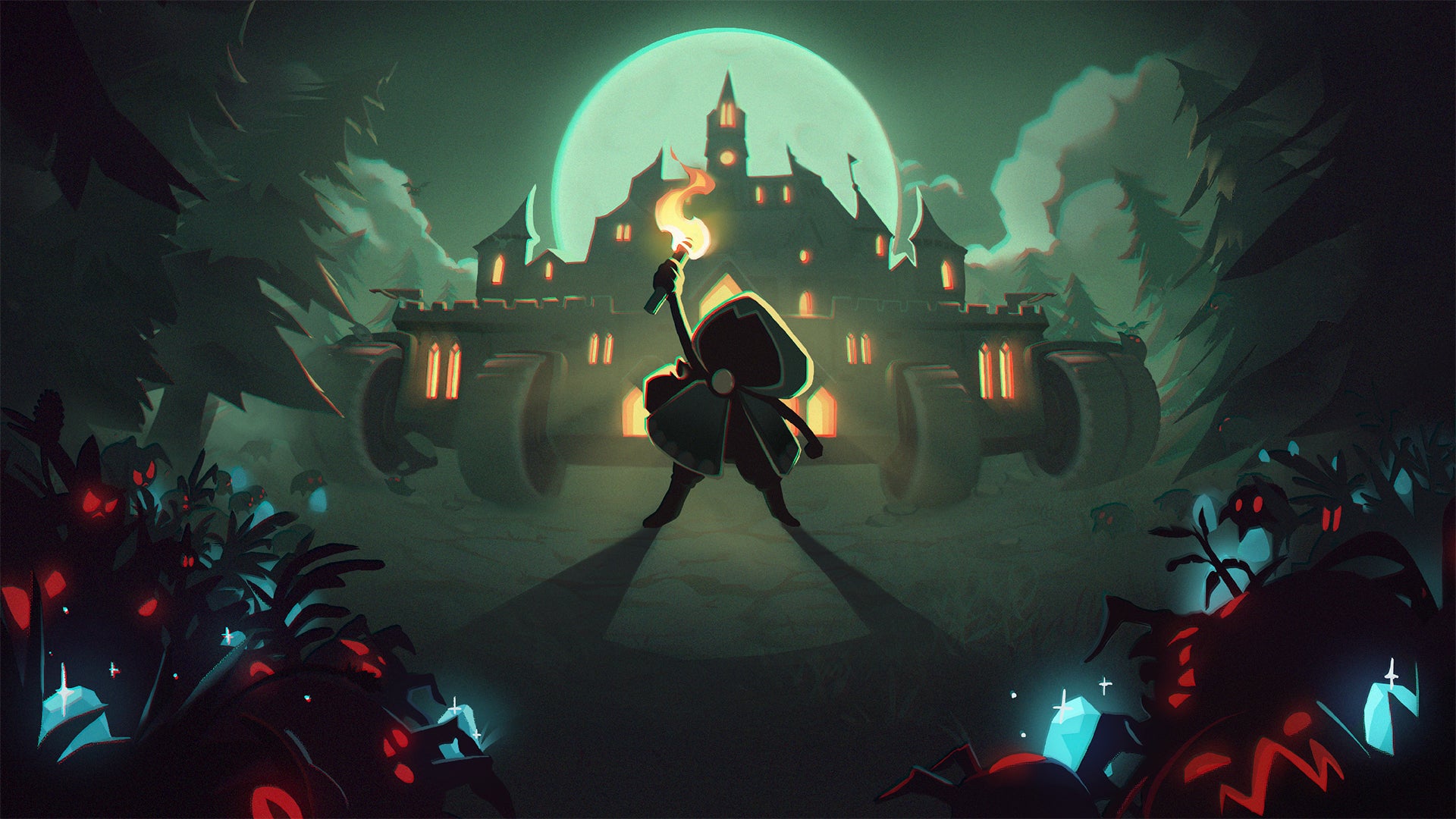 Test Monsters Are Coming, le château chancelant