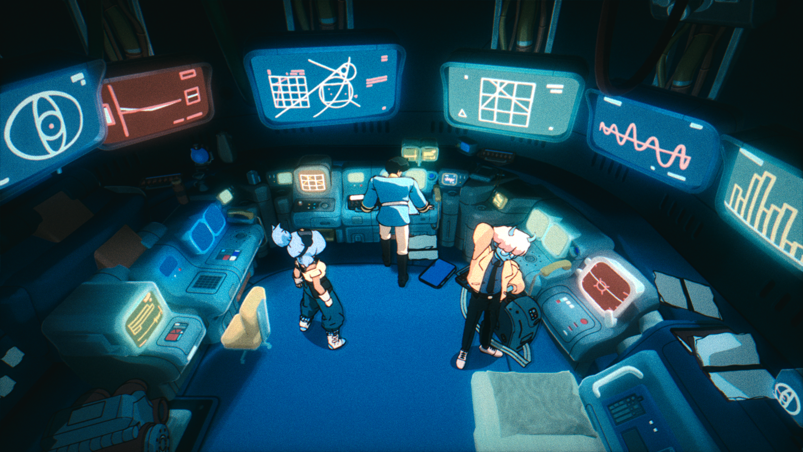 Orbitals est le premier jeu du studio Shapefarm