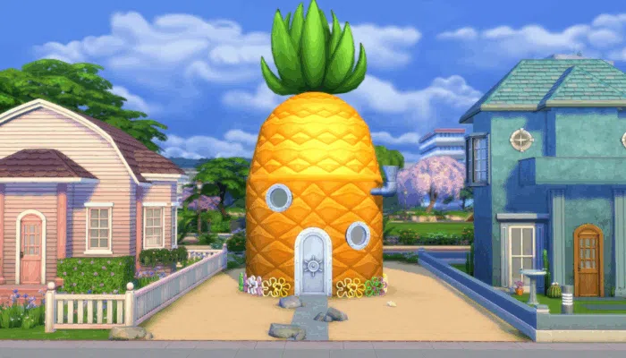 Deux kits Bob l'éponge dans les Sims 4 - Entre rire et incompréhension