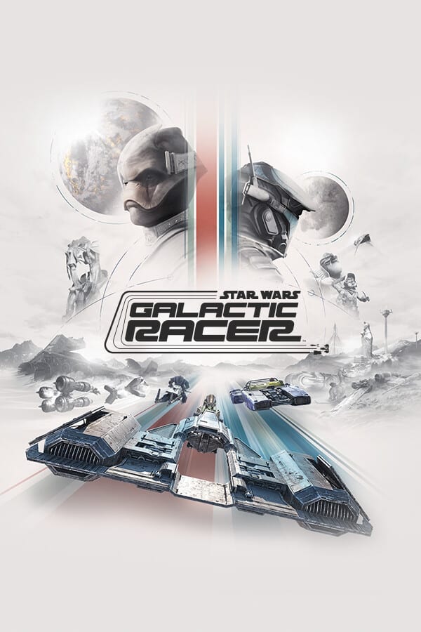 Jaquette du jeu Star Wars Galatic Racer