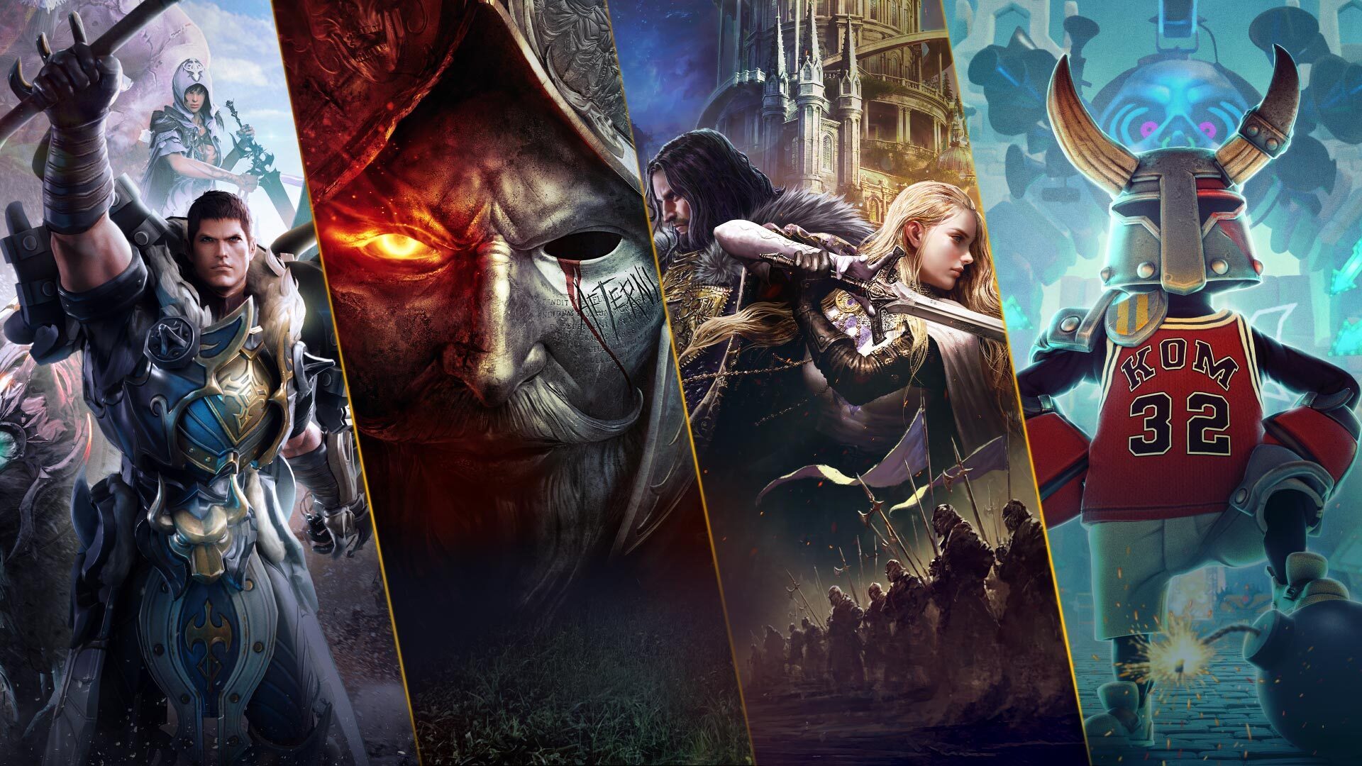 Les différents jeux développés par Amazon Game Studios