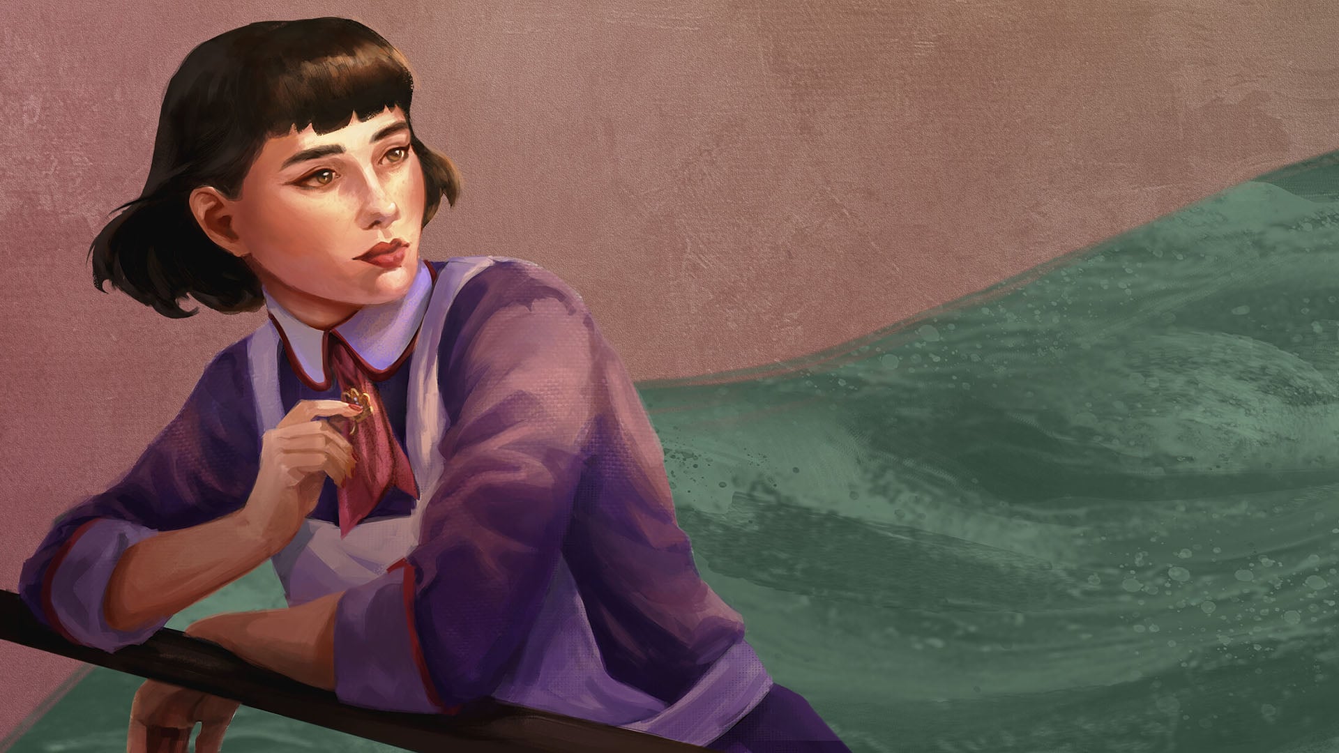 Sophie reprend du service à bord d'un paquebot dans Lost & Found: A This Bed We Made Story.